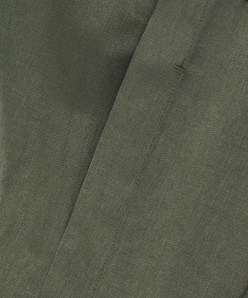 NOIRER Cotton Pleated Pocket Pants (Khaki)