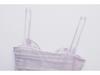 2024 Summer Lavender Pleated Tulle Slim Suspender Dress