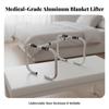 Bed Quilt Support Arch with Clips | Adjustable Height Design, Lightweight Aluminum Alloy, Blanket