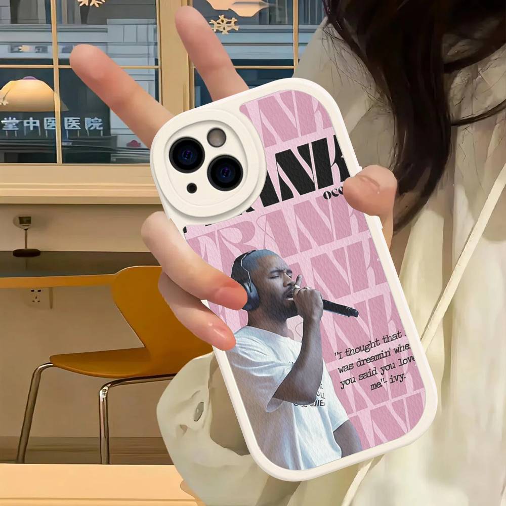 Frank Blonde Oceans Phone Cover For IPhone 16 15 14 13 12 11 Pro Max Plus Leather Soft Case