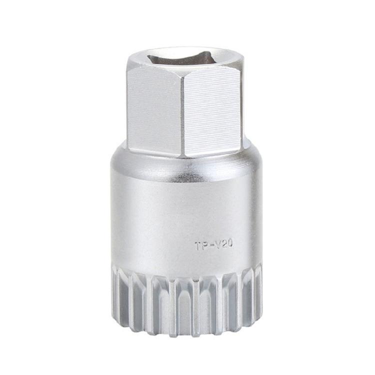 Bicycles 20 Teeth Remover Bottom Bracket Sleeve Tool Antidrop Tool Bikes Bottom Bracket Remover Crank Puller Remover