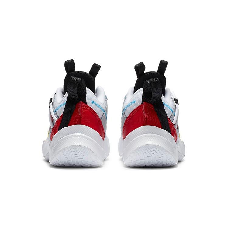 (PS) Air Jordan Why Not Zer03 SE 3 'White Yellow Red' Kids' CN8108-100