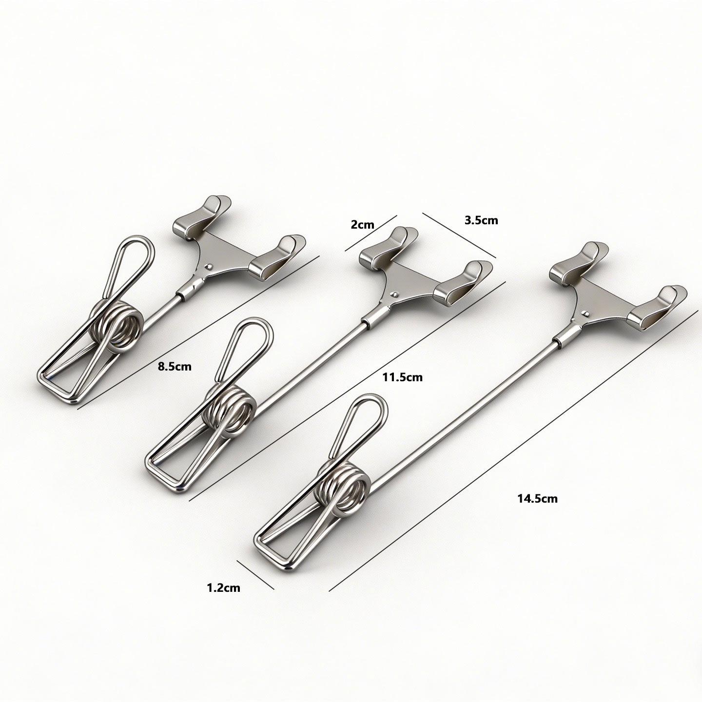 Gold U-Shaped Metal Card Holder Clip for Desks and Shops U-shaped Clip 9CM золотой