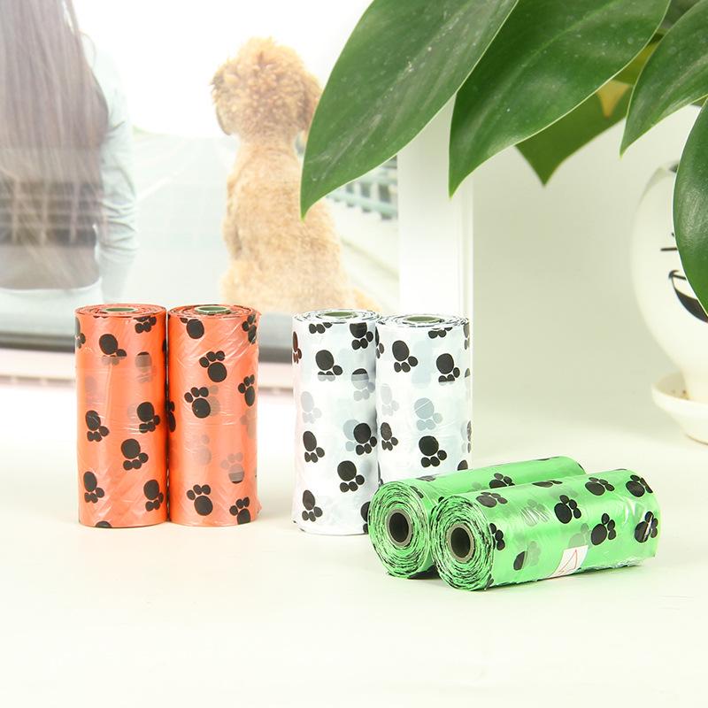 Outdoor Pet Waste Bags - Printed, Portable Poop Bags for Dogs & Cats