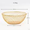 Simple Basket Iron Wire Organizer Vegetable Rack Storage Tray Holder Table