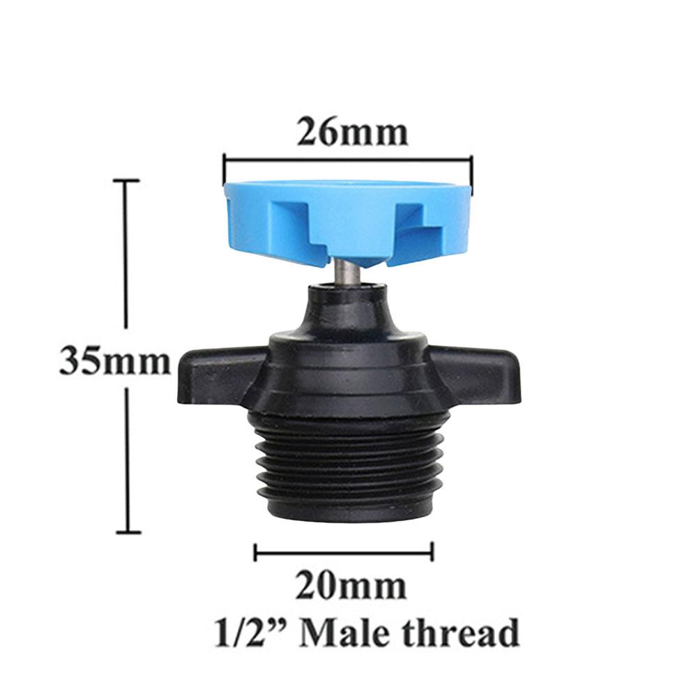 10pcs 360 Degree Automatic Rotating Sprinkler Heads 1/2 Inch Male Thread Watering Irrigation Rotating Nozzle for Lawn Garden