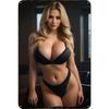 X Inch Iron Metal Tin Sign Retro Wall Art Decor with PreDrilled Holes FadeResistant Rounded Corners for Home Bar Cafe