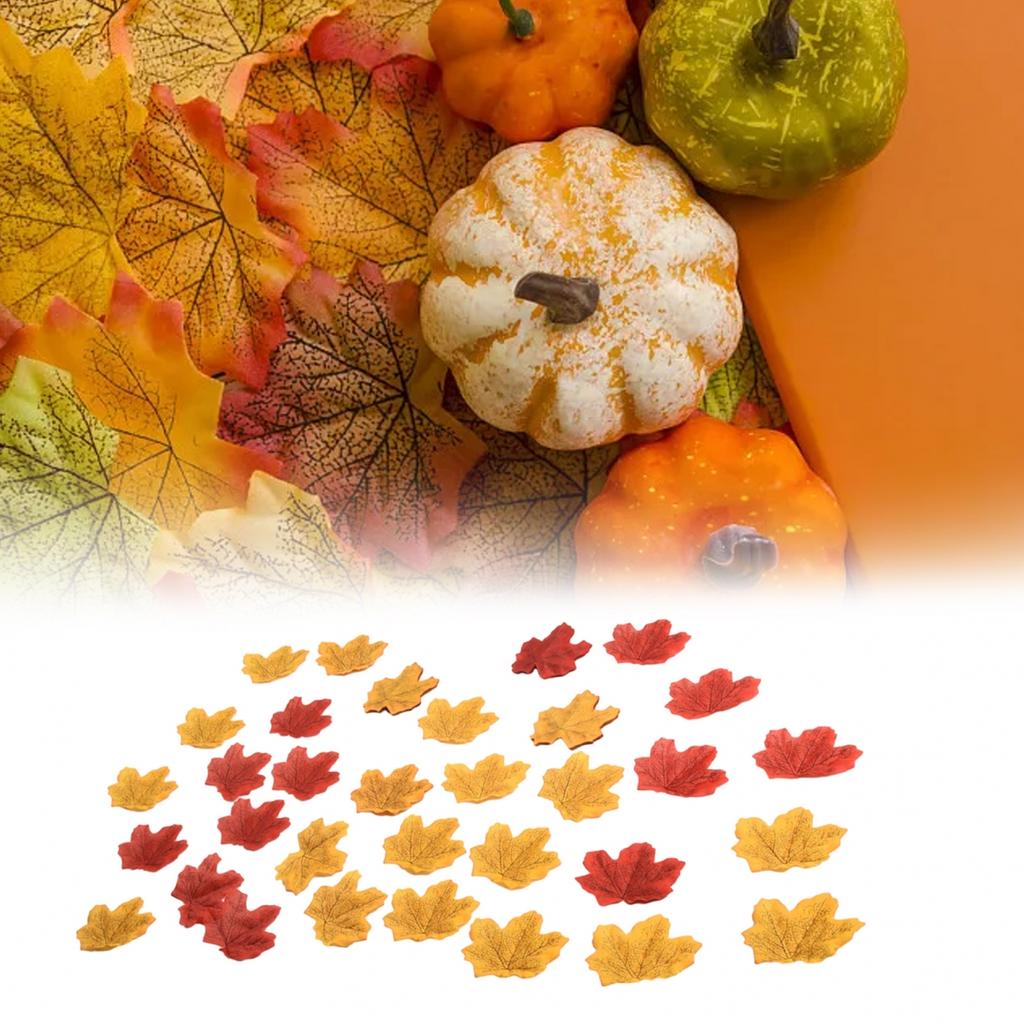 Simulation Props Maple Leaves DIY Fake Halloween Multicolour