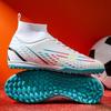 Professional Soccer Shoes  Teenagers Durable Looking HighTops Training Shoes Adult Outdoors Non Slip Football Shoes