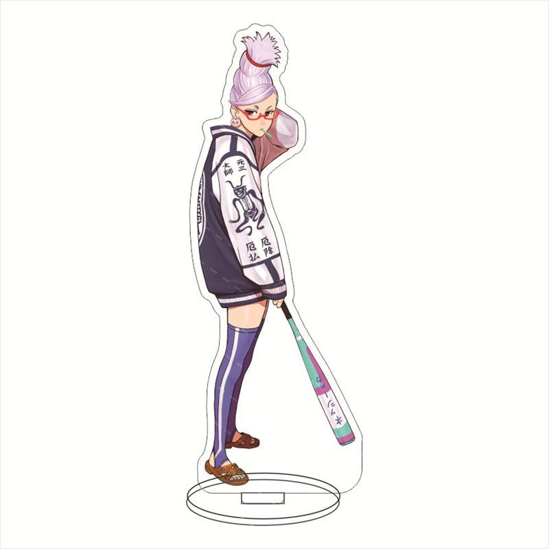 Anime DAN DA DAN  Momo Ken Aira Seiko Acrylic Figure Keychain  Cosplay Exhibition Gift  Acrylic Stand Doll Dandadan Model
