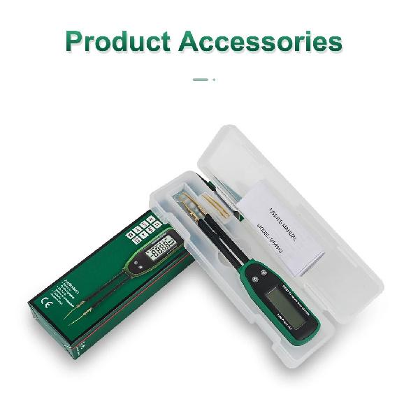 Smart SMD Tester Multimeter Auto Range Capacitance Resistance Diode Capacitor Rotable Tweezer LCD Display Digital Battery Tester