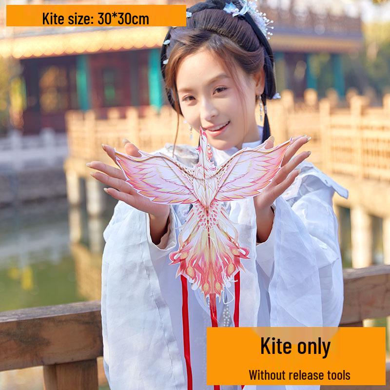 2026 Small Sand Swallow Bamboo Kite with Fishing Rod - Dance Costume Decoration Props for Kids