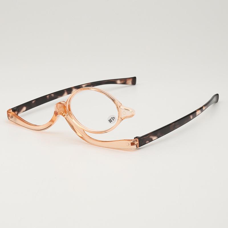 Trendy Flip Cover Makeup Mirror & Reading Glasses for Women