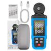 Light Meter Digital Illuminance Meter Handheld Ambient Temperature Measurer 0.1 300000Lx Meter Support Data Logging 5