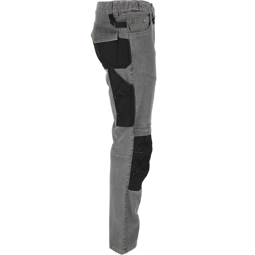 Gray Stretch Jeans With Reinforcement, "3Xl", Ce, Lahti