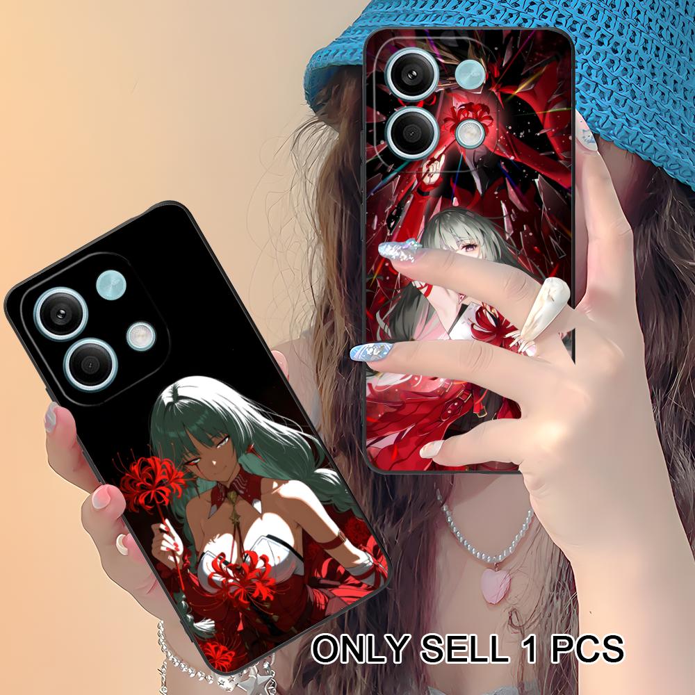 Wuthering Waves Phrolova Matte TPU Mobile Phone Case for Xiaomi Redmi Note 14 13 12 11 S Pro Plus 4G 5G Colorful Printing Cover