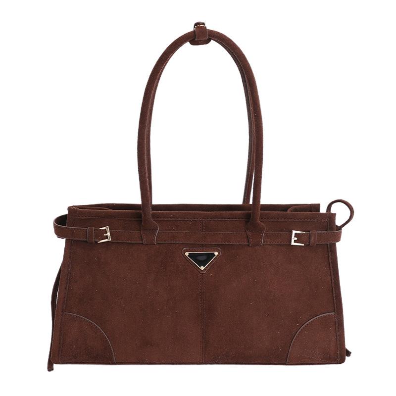 Modische Eimer-Tasche, Tägliche Pendler-Einkaufstasche mit einer Schulter, Einfache und Nischen-Achseltasche