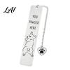 Gift for Book Lovers Cute Cat Bookmark Funny Metal Page Marker with Creative Durable Bookmark Quotes Stainless Steel Readers Lover Rust Proof