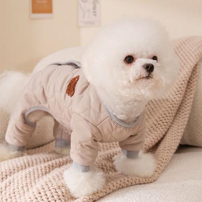 Dog Waterproof Jacket Luxury Dog Coat Pet Vest Chihuahua French Bulldog Costume Winter Dog Hoodies Puppy Jumpsuit Warm Clothes