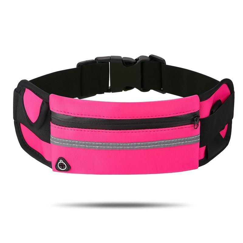 Waterproof Shockproof Sports Waist Bag with Close-Fit Phone Holder and Magic Water Bottle for Outdoor Activities