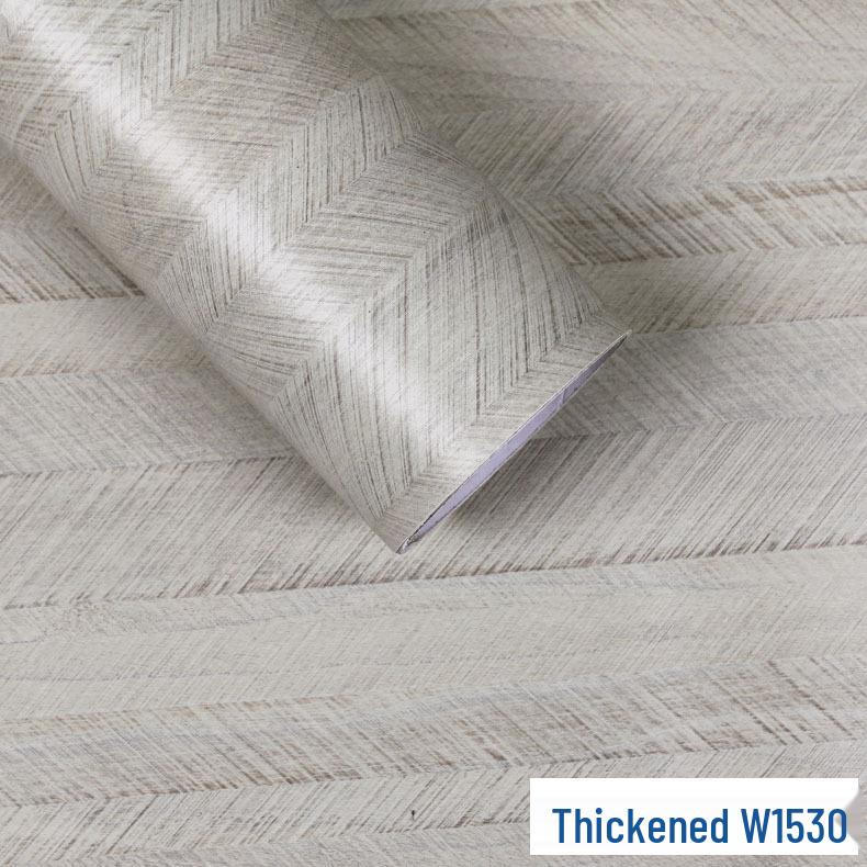Self-Adhesive Wood Grain Waterproof Wallpaper for Furniture and Cabinet Renovation