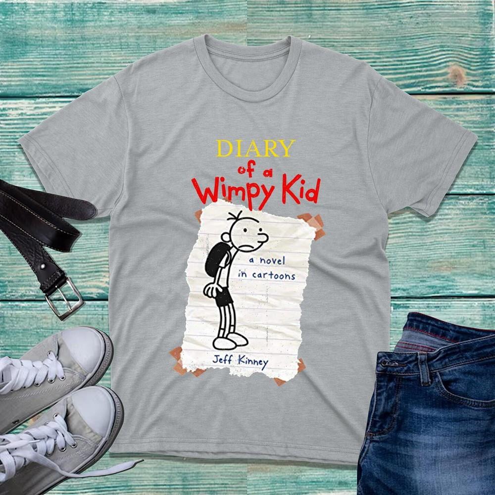 Tagebuch eines wandelnden Witzboldes Weltbuchtag T-Shirt Comic-Geschichte Ein Roman in Cartoons Oberteil