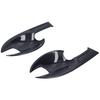 4PCS Car Door Handle Bowl Cover Accessories Replacement for Mazda CX‑3 2016‑2018Carbon Fiber Style
