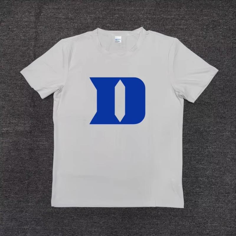 Nordamerika Limited Duke University North Carolina Herren- und Damen-Basketball T-Shirt Sport Baumwolle Kurzarm Kleidung