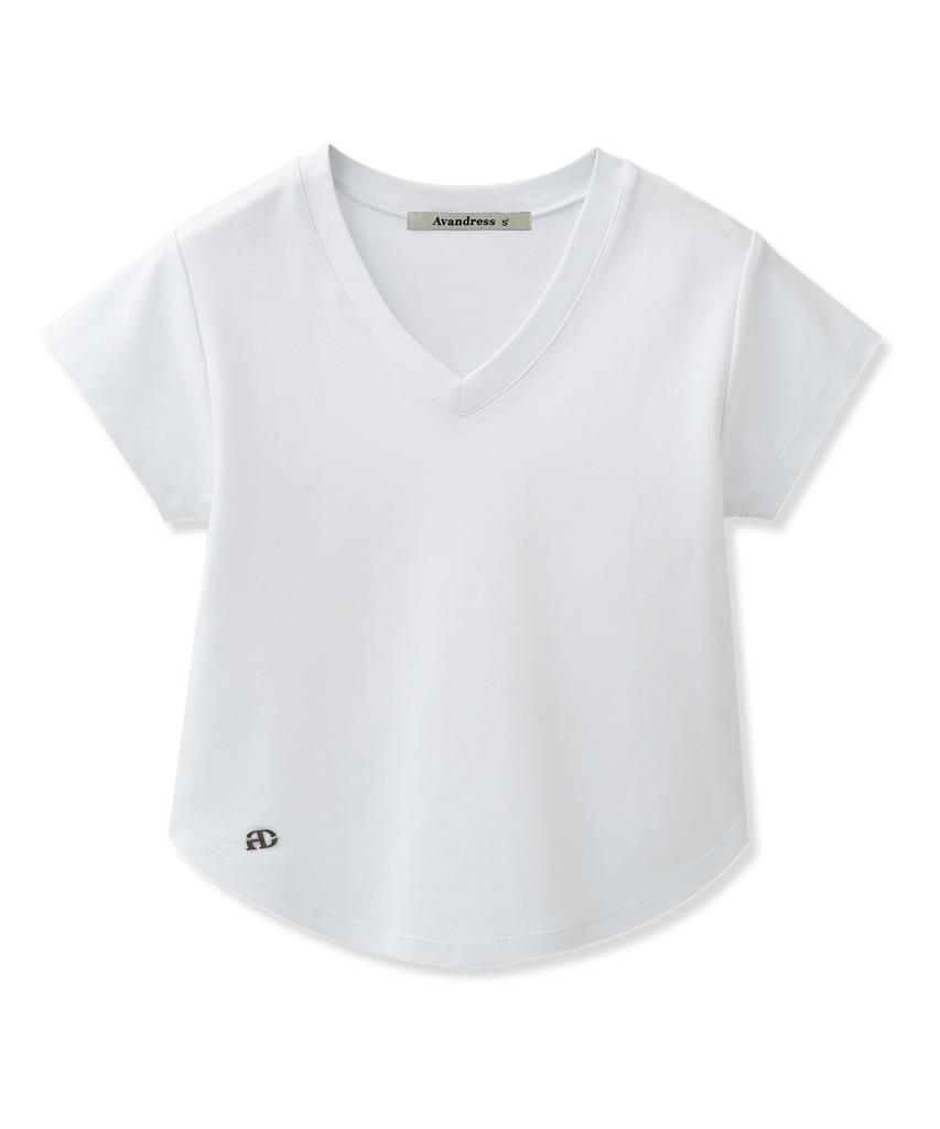 AVANDRESS Soren Matte V-Neck T-Shirt_2 Colors