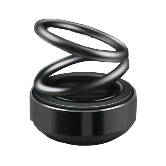 Solar Powered Car Perfume Aromatherapy Diffuser 360-Degree Rotation Air Freshener Automotive Interior Dashboard Decoration