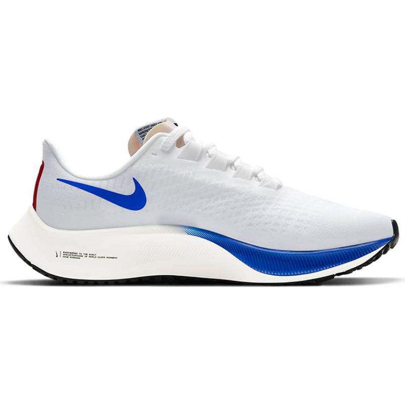Nike Air Zoom Pegasus 37 Premium 'White Game Royal' Sneakers CQ9908-100