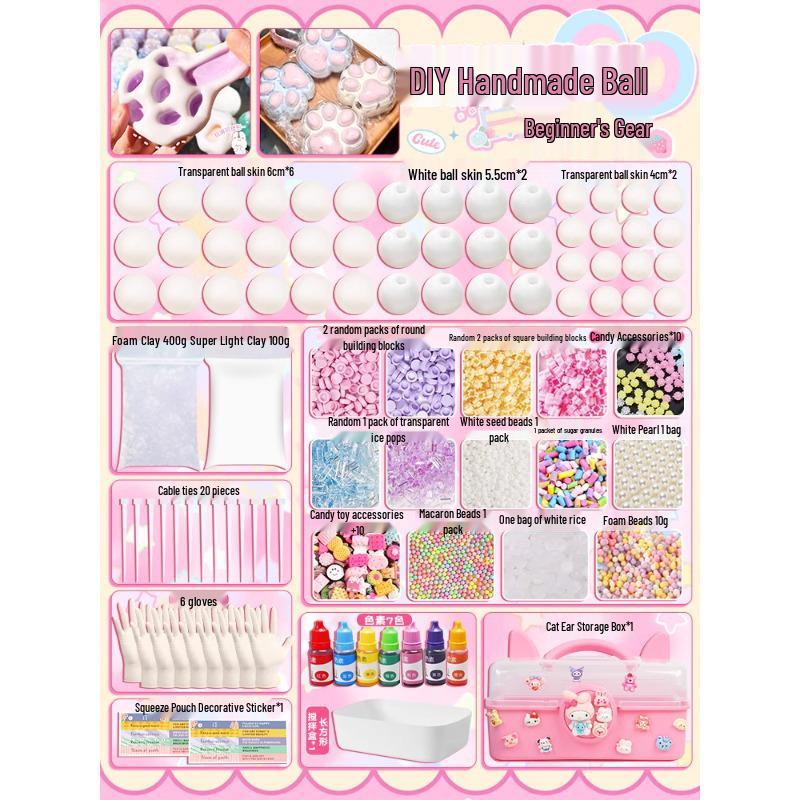 

Шумный набор для изготовления моти своими руками