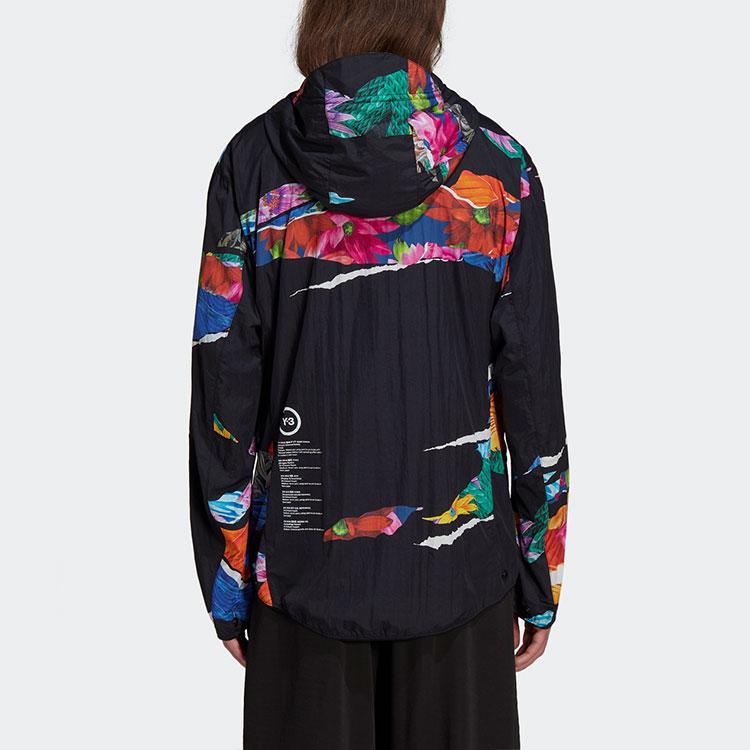 Y-3 Ss22 Color Block Pattern Foldable Jacket Men Jacket Black HG8851