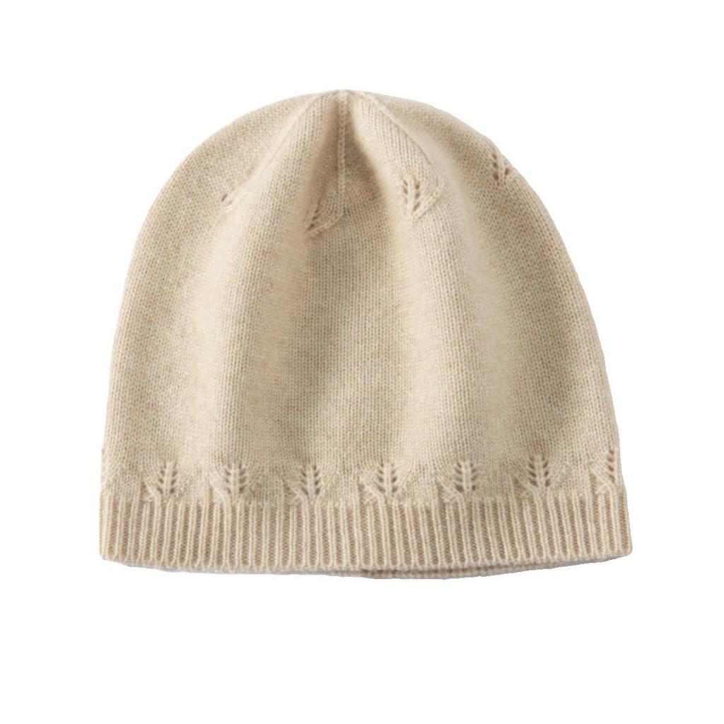 Damen Kaschmir Wolle Gestrickte Mütze: Warm, Stilvoll und Vielseitig für Herbst und Winter.