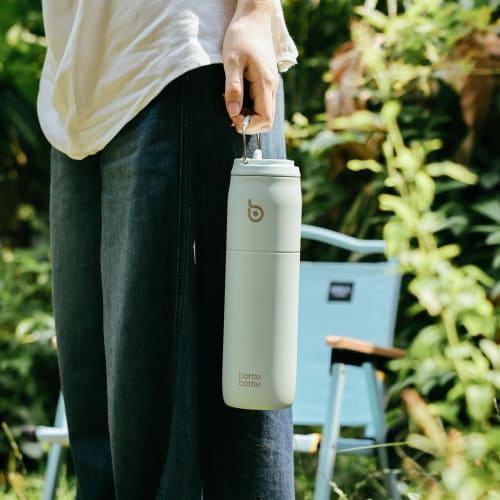 BOTTLE BOTTLE 1 Liter Vacuum Insulated Stainless Steel Water Bottle with Straw, Handle, Leak-Proof, Wide Mouth, 1000ml, Sports Bottle, for Boys, Girls