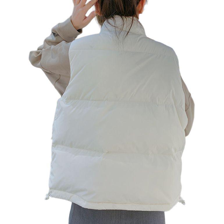 (WMNS) New Balance Warm Down Vest Asia Sizing 'White' Women's AWV34300-CIC