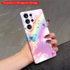 2DFlat Samsung Phone Case Butterflies & Rainbow Sky Mobile Case Applicable To Galaxy S22 S23 S24 S25ULTRA S26 A12 A13 A14 A15 A16