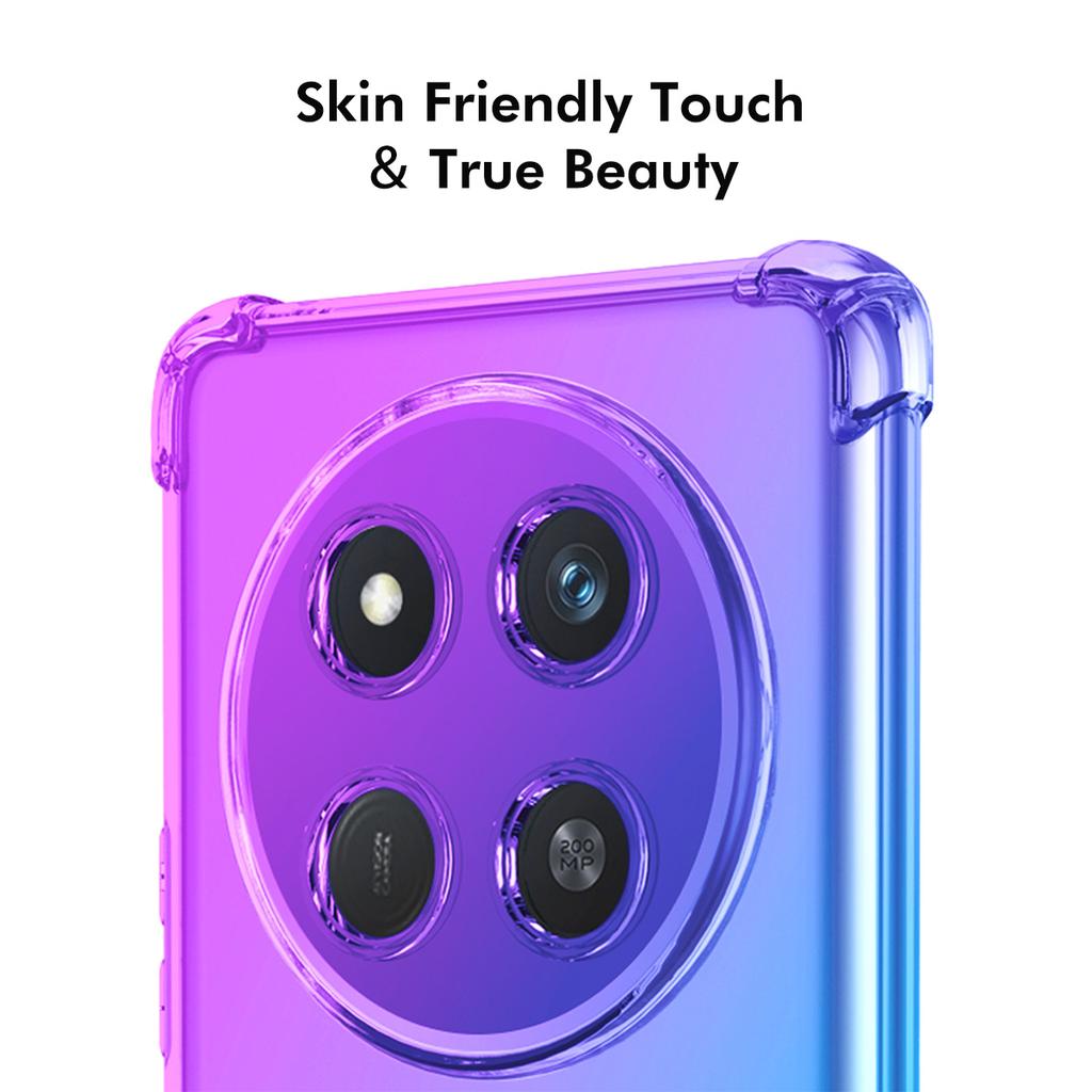 Für Honor X9c 5G/Honor Magic7 Lite 5G/Honor X60 Pro 5G TPU-Hülle ENKAY Verdickte Vier-Ecken-Sturzsichere Handy-Rückabdeckung