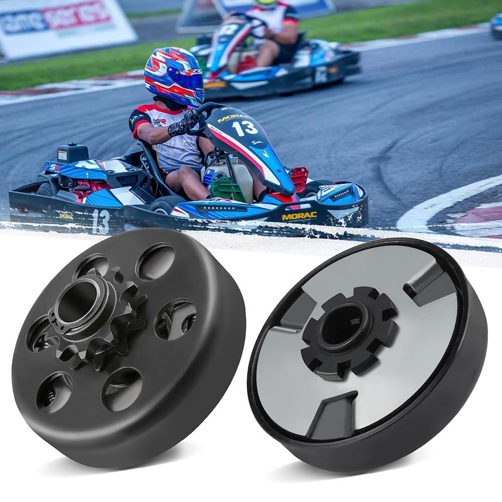Go Kart Clutch 3/4 Bore 10T for #40 41 420 Chain, Predator 212 Centrifugal Clutch, Up to 6.5 HP, Fit for Go Kart Minibike Baja