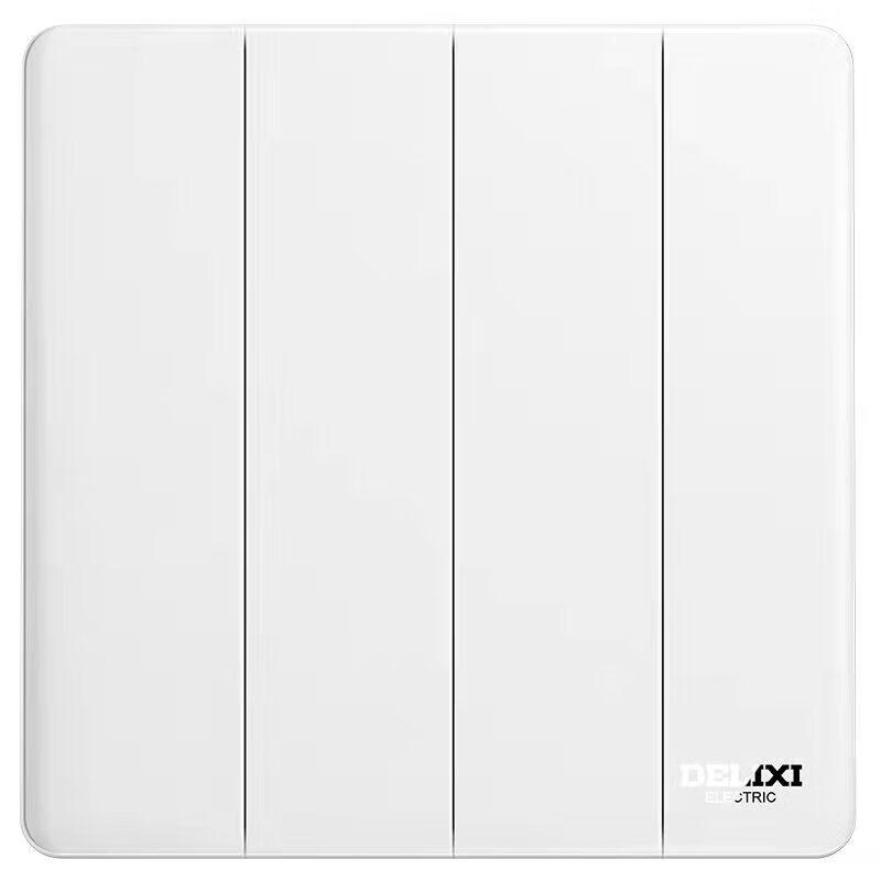 DELIXI CD290 Series 86-Type Ultra-thin Panel Switch 220V