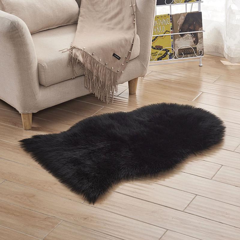Fur Fluffy Faux Sheepskin Rug Living Room Bedroom Floor Carpet Rugs Home Decor