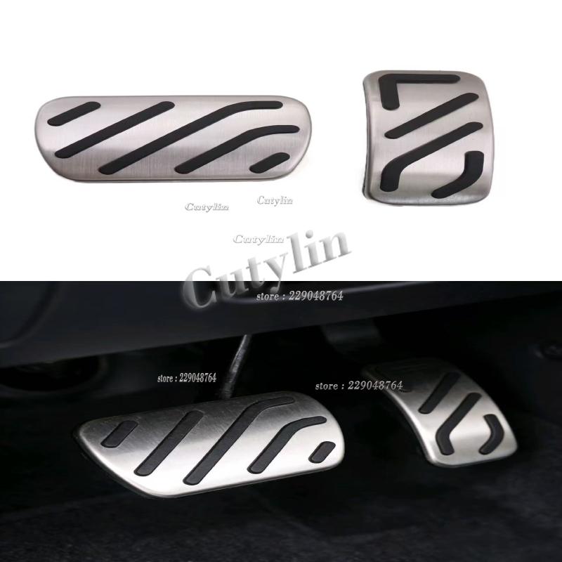 LHD RHD for MG3 Hybrid 2024 2025  Aluminum Alloy Foot Pedals Cover Accelerator Gas Fuel Brake Rest Pads Car Accessories