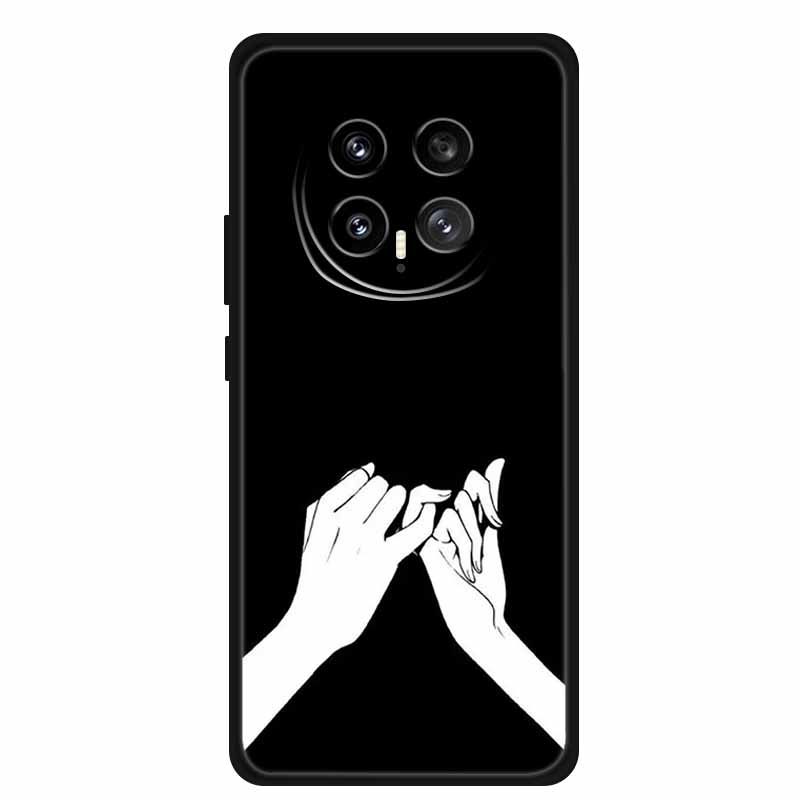 For Honor Magic8 5G 2025 Phone Case 6.58" Tiger Lion Cats Soft TPU Black Silicone Back Cover For Honor Magic 8 Fundas Shockproof