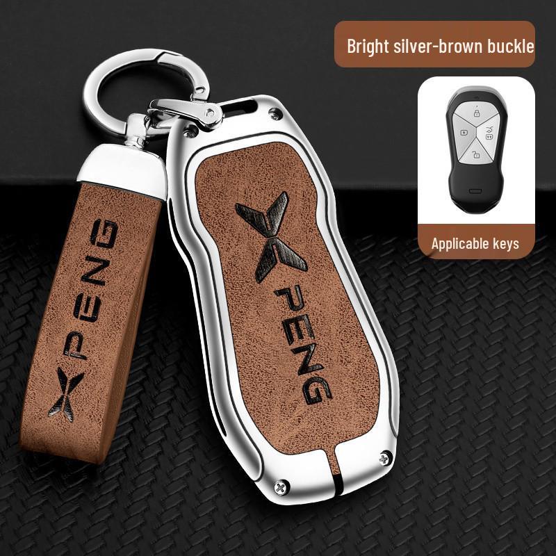 Compatible Models: Xiaopeng P7, P5, G3, G3i, G9 Key Case – Unisex Car Key Shell Cover