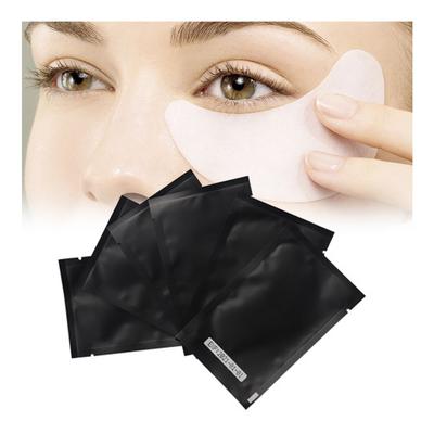 50 paia di toppe di carta per estensioni delle ciglia, toppe per occhi senza pelucchi, strumenti per il trucco, adesivi per ciglia