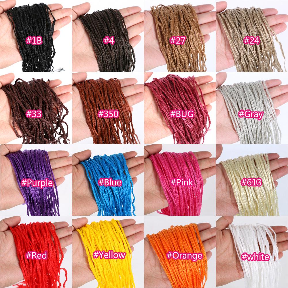 Zizi Micro Synthetic Hair Ombre Box Braids Hair Crochet Braiding Hair Zizi Ombre Zizi Box Braid 28 Inch