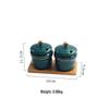 Ceramic Glazed Seasoning Jar Set