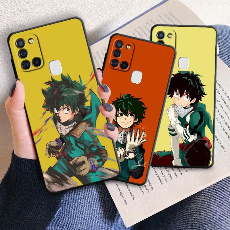 My Hero Academia Phone Case For Samsung Galaxy A03 Core A04 A50 A02 A01 A10 A20e A10s A70 A40 A03s A04s A02s Tpu Soft Bag Cover