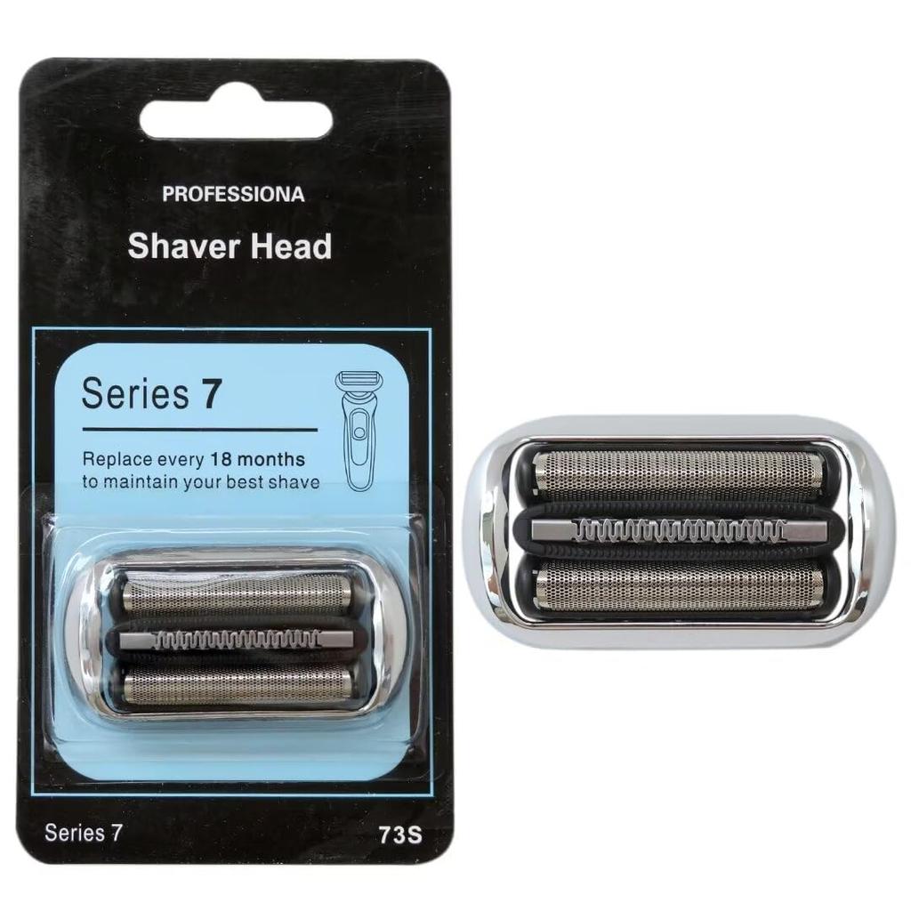 Updated New Version 73S 7020s, 7025s, 7085cc, 7027cs Electric Shaver Head w/Sealed Packaging for Br aun Series 5 Electric Compatible with All Updated