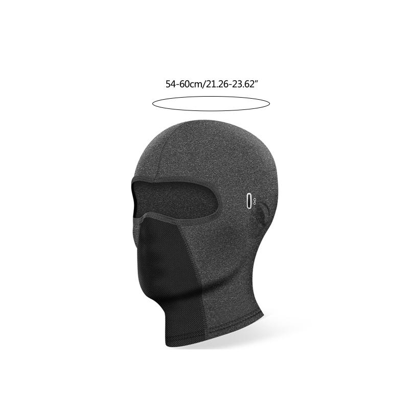 Motorcycle Bicycle Riding Headgear Breathable Balaclava Hat for Outdoor Sports
